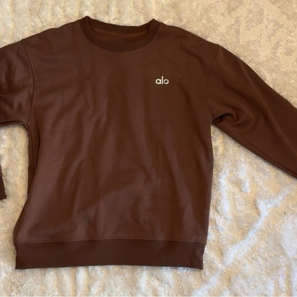 ALO espresso sweatshirt - Picture 2 of 3